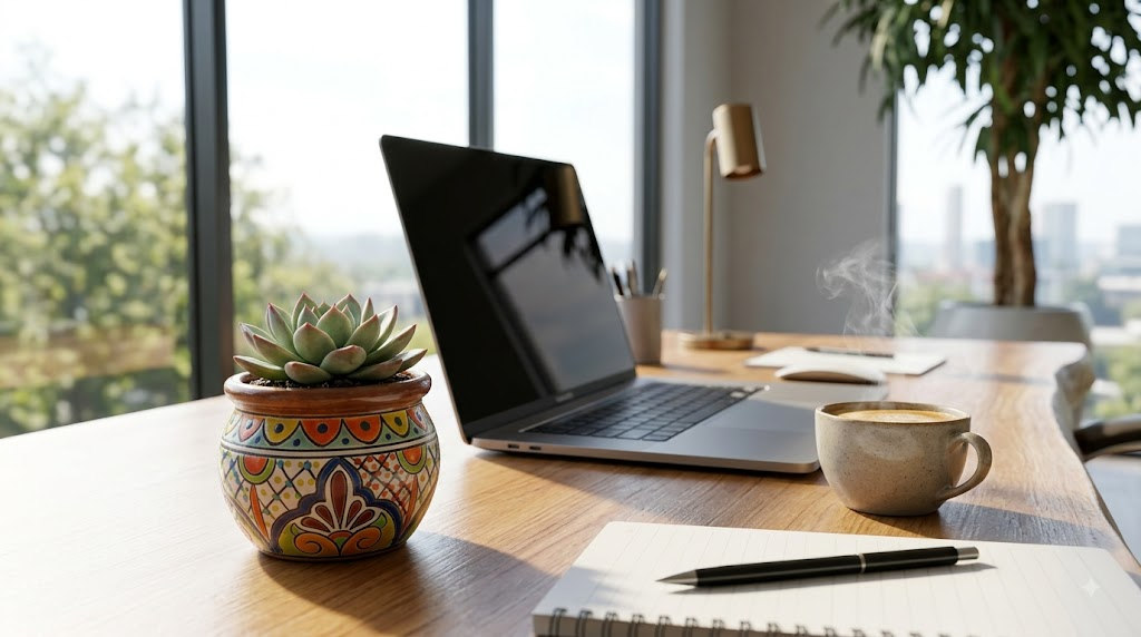 Mua chậu cây cảnh ở đâu để trang trí bàn làm việc đẹp nhất