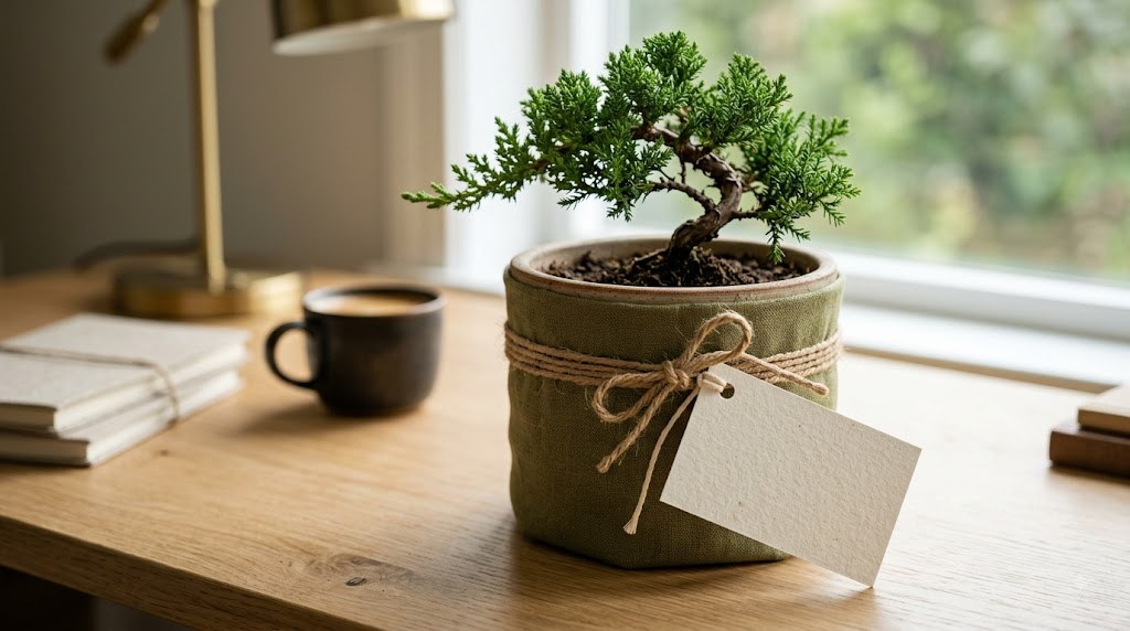 Chậu cây cảnh quà tặng để bàn tinh tế dành cho đồng nghiệp và bạn bè